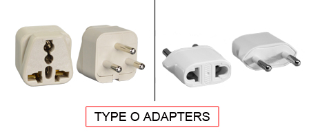 TYPE O Adapters are used in the following Country:
<br>
Primary Country known for using TYPE O adapters is Thailand.

<br><font color="yellow">*</font> Additional Type O Electrical Devices:


<br><font color="yellow">*</font> <a href="https://internationalconfig.com/icc6.asp?item=TYPE-O-PLUGS" style="text-decoration: none">Type O Plugs</a> 

<br><font color="yellow">*</font> <a href="https://internationalconfig.com/icc6.asp?item=TYPE-O-CONNECTORS" style="text-decoration: none">Type O Connectors</a> 

<br><font color="yellow">*</font> <a href="https://internationalconfig.com/icc6.asp?item=TYPE-O-OUTLETS" style="text-decoration: none">Type O Outlets</a> 

<br><font color="yellow">*</font> <a href="https://internationalconfig.com/icc6.asp?item=TYPE-O-POWER-CORDS" style="text-decoration: none">Type O Power Cords</a>

<br><font color="yellow">*</font> <a href="https://internationalconfig.com/icc6.asp?item=TYPE-O-POWER-STRIPS" style="text-decoration: none">Type O Power Strips</a>

<br><font color="yellow">*</font> <a href="https://internationalconfig.com/worldwide-electrical-devices-selector-and-electrical-configuration-chart.asp" style="text-decoration: none">Worldwide Selector. View all Countries by TYPE.</a>

<br>View examples of TYPE O adapters below.